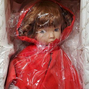Dianna Effner Doll Red Riding Hood Heroines Fairy Tale Forest 14 in VTG 1986 NIB